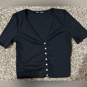 ZARA CROP TOP WOMEN